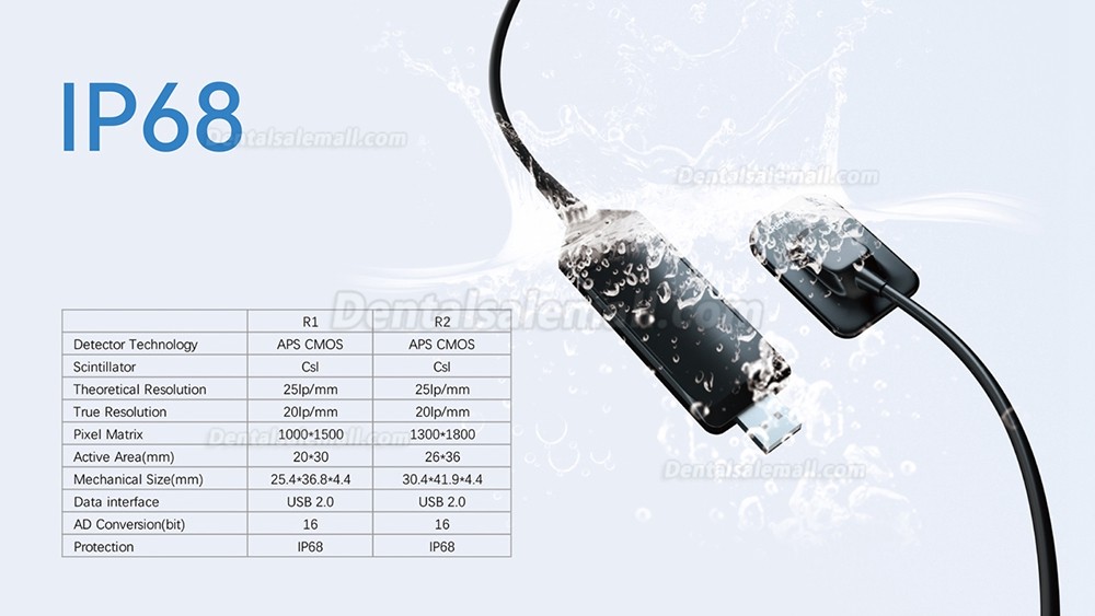 Refine Dental Sensor DynImage X-ray Sensor Digital Intraoral System